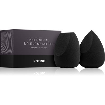 Notino Master Collection Make-up sponge set 2 pcs Black