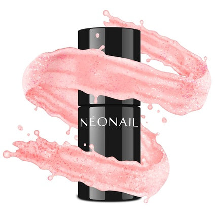 Neonail Pink Glitter Lacquer Uv Nail Polish 7.2 Ml Sleeping Beauty Uv Led 4825-7