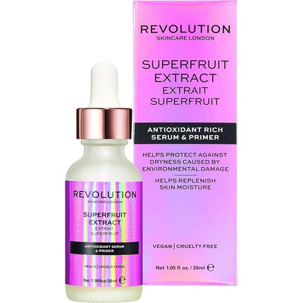 Revolution Skincare London Superfruit Antioxidant Serum & Primer 30ml