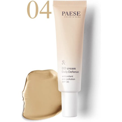 Paese Cosmetics DD Cream 4W Golden Beige Daily Defense Medium Coverage 30ml