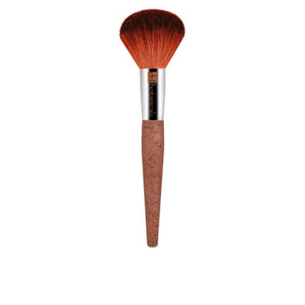 Powder Brush Bionic Synthetic Hair Recycled Aluminum Coffee & Corn Handle