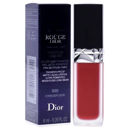 Christian Dior Rouge Dior Forever Liquid Matte 999 Forever Dior Lipstick Women 0.2 oz
