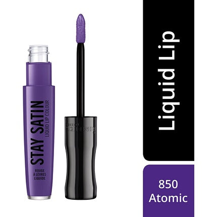 Rimmel London Stay Satin Brillo Liquid Lip Colour 850 Atomic 5.5ml