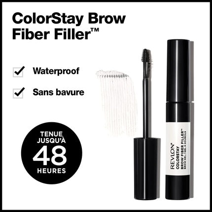 Revlon ColorStay Eyebrow Filler Long-Lasting and Volumizing Waterproof 306 Transparent Colorless