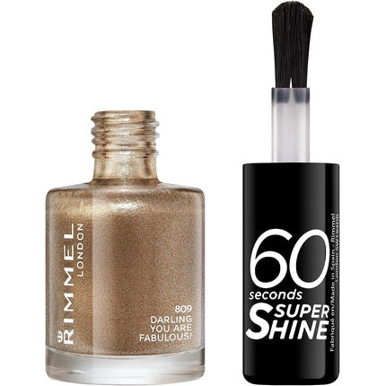 Rimmel 60 Seconds Super Shine Nail Polish 8ml Darling