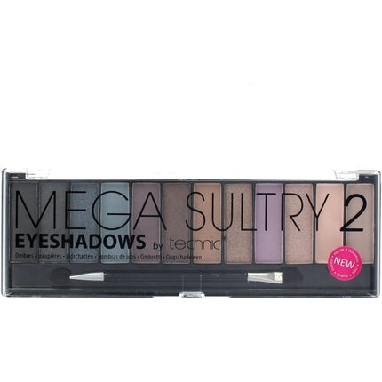 Technic Mega Sultry Two Eyeshadow Palette 1.5g - Pack of 12