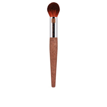 Highlighter Brush Bionic Synthetic Hair Recycled Aluminum Coffee & Corn Handle