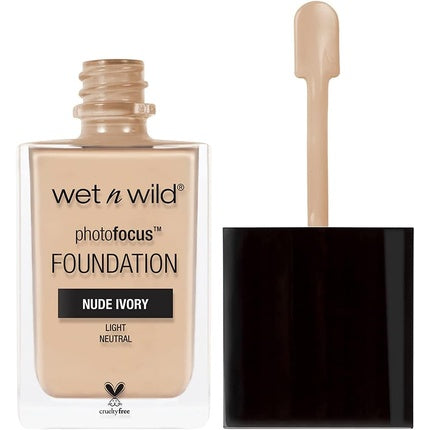 Wet N Wild Photofocus Foundation Smoothening Face Foundation Nude Ivory 30ml