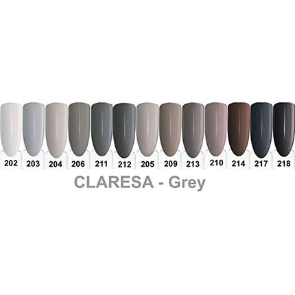 CLARESA SoakOFF UV/LED Gel Grey 218 5ml