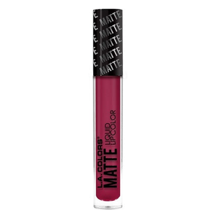 L.A. COLORS Matte Liquid Lip Color Feisty 1 Ounce