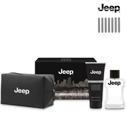 Jeep Gift Set Aftershave Beauty Case - 100ml And 200ml