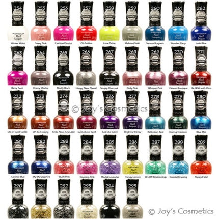 KLEANCOLOR Matt Nail Lacquer Polish Joy's Cosmetics - Pack of 6