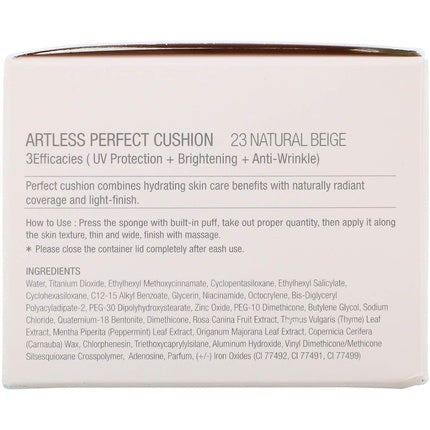 HEIMISH Artless Perfect Cushion SPF 50+/PA++ Natural Beige