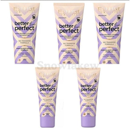 Eveline Better Than Perfect Moisturizing And Concealing Foundation 03 Light Beige 30ml