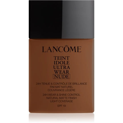 Lancome Teint Idole Ultra Wear Nude foundation - Matte finish, 40 ml, Shade: 13.3 Santal