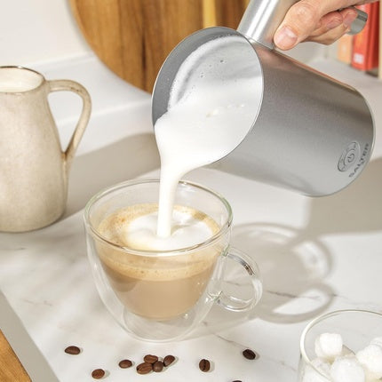 Salter Aspen Milk Frother 4-in-1 Electric Milk Steamer Hot and Cold