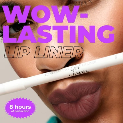 Lamel Matte Gel Lip Liner Pencil 412 Spicy Nude 1.7g/0.05oz