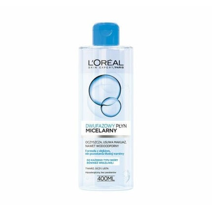 Loreal Micellar Water Two-Phase Face 400ml