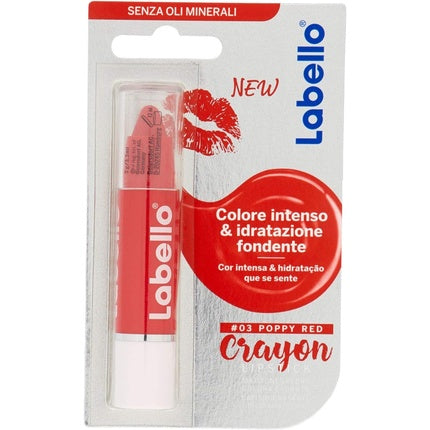 Nivea Labello Crayon Lipstick Poppy Red 3.3ml