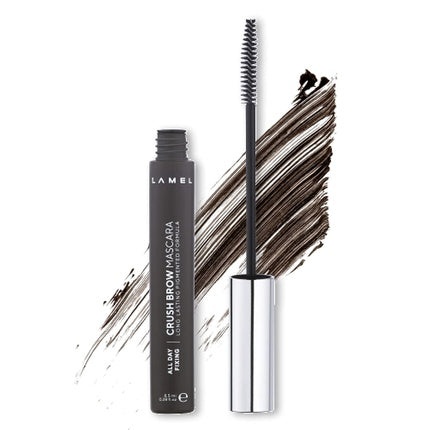 Lamel Crush Brow Mascara No. 401 - Professional Product for Expressive Eyebrows - Long-Lasting Formula - Easy to Apply - Taupe