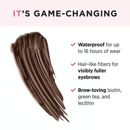 IT Cosmetics Brow Power Filler Universal Taupe Volumizing Tinted Fiber Brow Gel 0.14 fl oz - Waterproof Formula Lasts Up To 16 Hours