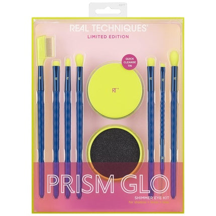 Prism Glo 7-Piece Eye Brush Set & Cleanser