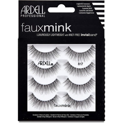 ARDELL Faux Mink Eyelashes 817 - Pack of 4