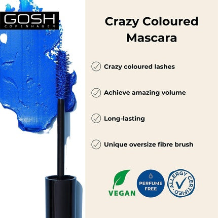 Gosh Boombastick Crazy Volume Mascara - Blue, 13ml