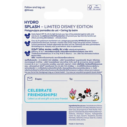 NIVEA Nourishing Lipstick Donald Duck Disney Edition 4.8g