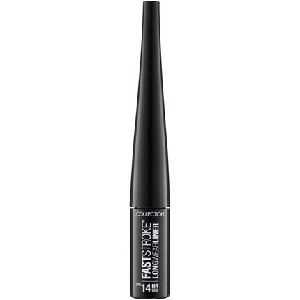 Collection Cosmetics Fast Stroke Long Wear Eyeliner Black 4ml