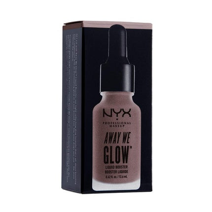 Nyx Cosmetics Booster Away We Glow Liquid Highlighter 12.6ml Glazed Donut