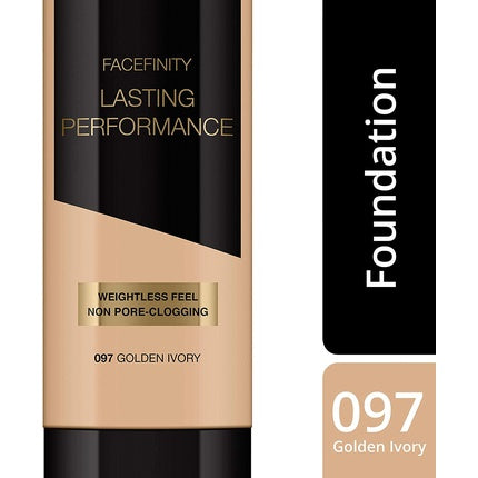 Max Factor Facefinity Lasting Performance Foundation 097 Golden Ivory 35ml