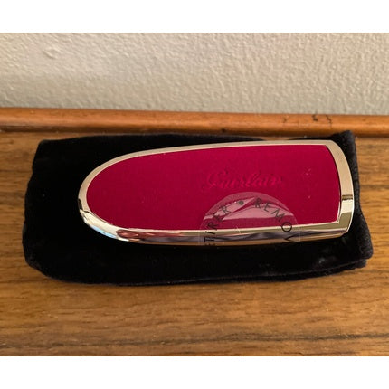 Guerlain Rouge G Royal Burgundy Velvet Lipstick Case - New in Box