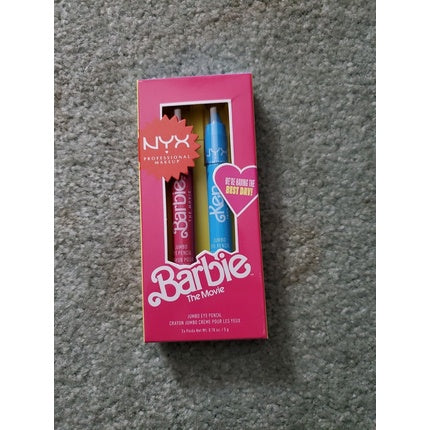NYX x Barbie the Movie Jumbo Eye Pencil Set Eyeshadow Eyeliner Duo
