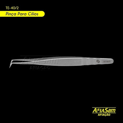 STALEKS PRO Expert 40 Professional Eyebrow Tweezers TE-40/2