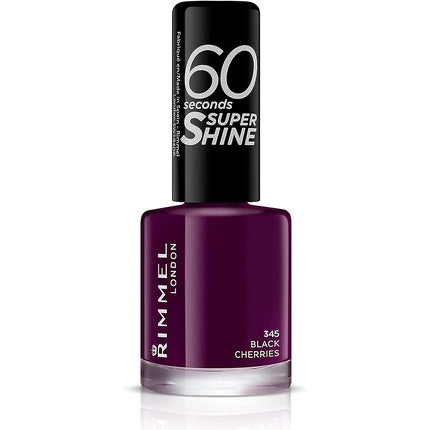 Rimmel 60 Seconds Super Shine 8ml - Black Cherries