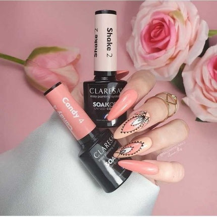 Claresa Soak Off Uv/Led Shake Hybrid Nail Polish 2 5g