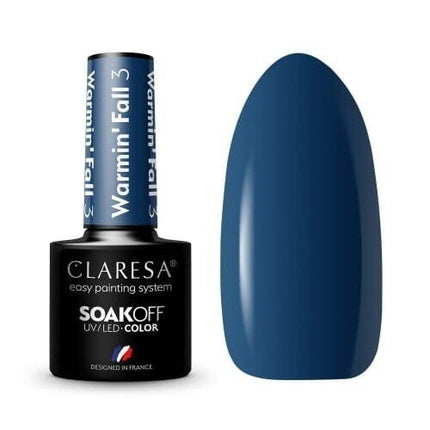 Claresa Soak Off Uv/Led Warming Fall Hybrid Nail Polish 3 5g