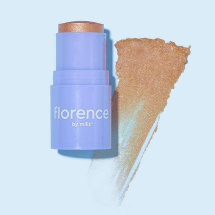 Florence by Mills Self Reflecting Highlighter Stick Self Worth Bronze 0.21oz 6g