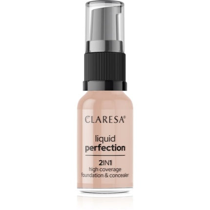 Claresa Liquid Perfection 2-In-1 Face Concealer 104 Nude 18g