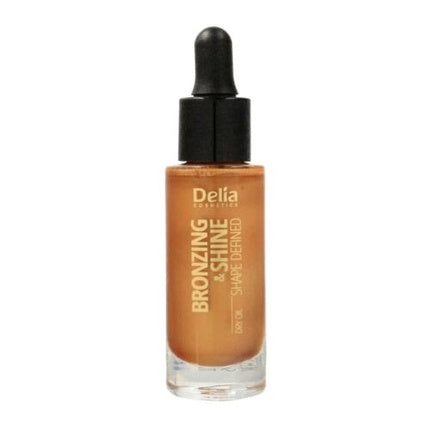 Delia Cosmetics Shape Defined Bronzing & Glow Dry Oil 20ml
