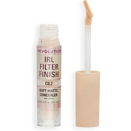 Makeup Revolution IRL Concealer Filter Finish Medium to Full Coverage 6g C15