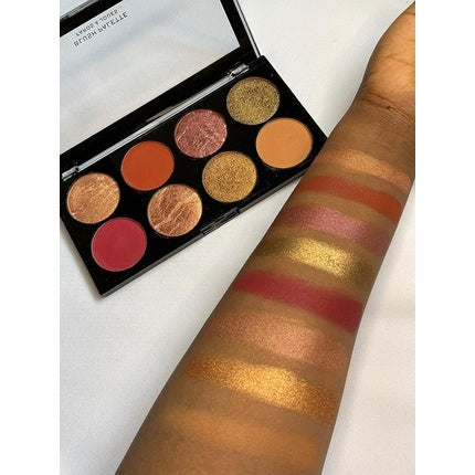 Makeup Revolution Ultra Blush Palette Golden Soul 8 Shades 12.8g