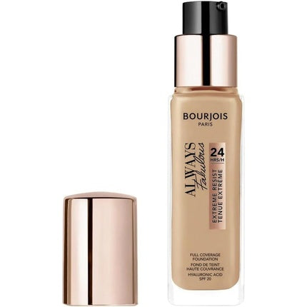 Bourjois Always Fabulous Full Coverage Foundation Spf 20 - 400 Rose Beige, 30ml