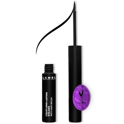 Liquid Eyeliner No. 402 Long-Lasting Definition with Hard Brush 4ml