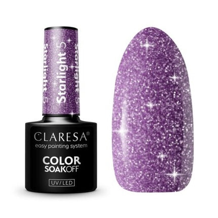 Claresa Soak Off Uv/Led Starlight Hybrid Nail Polish 5g