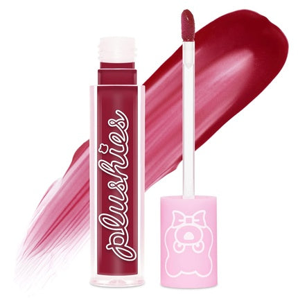 Lime Crime Plushies Soft Matte Lipstick Blackberry Sheer Blackberry Candy Scent Plush Long Lasting High Comfort for All-Day Wear Talc-Free Paraben-Free