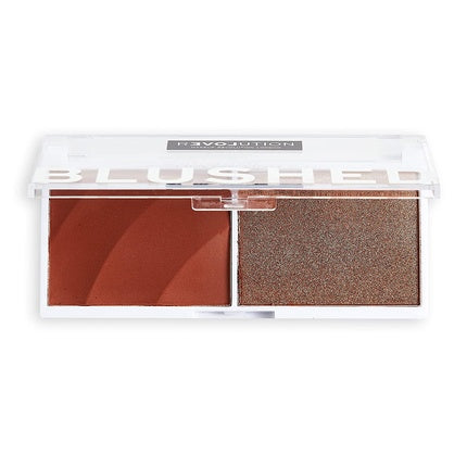 Revolution Relove Blushed Duo Blush and Highlighter Baby
