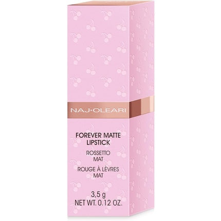 NAJ-OLEARI Forever Matte Lipstick Makeup Face Woman 07 Natural Pink