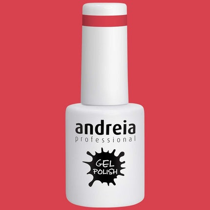 Andreia Semi-Permanent Nail Gel Polish Colour 208 Red 10ml